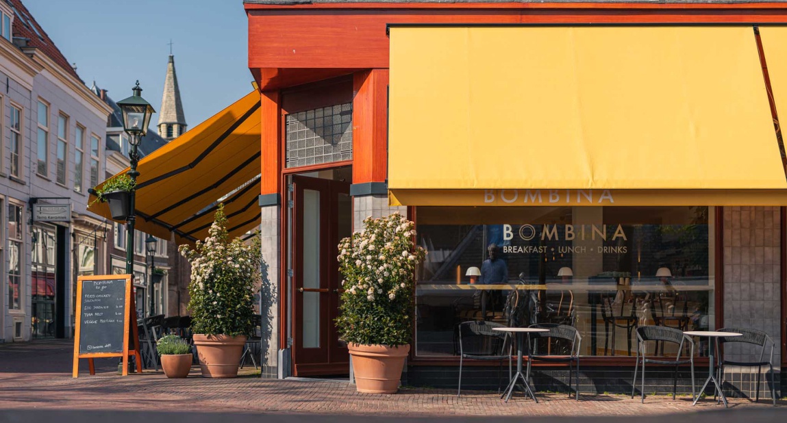 Bombina, een restaurant met een duidelijk horecamerk